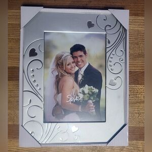 BNIP - Antique True Eternal Engagement Wedding Rings Art Piece in Frame